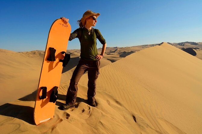 Ballestas Islands & Huacachina Oasis Tour from Lima - Full Day - Huacachina Oasis: dune buggy thrills and sandboarding energy