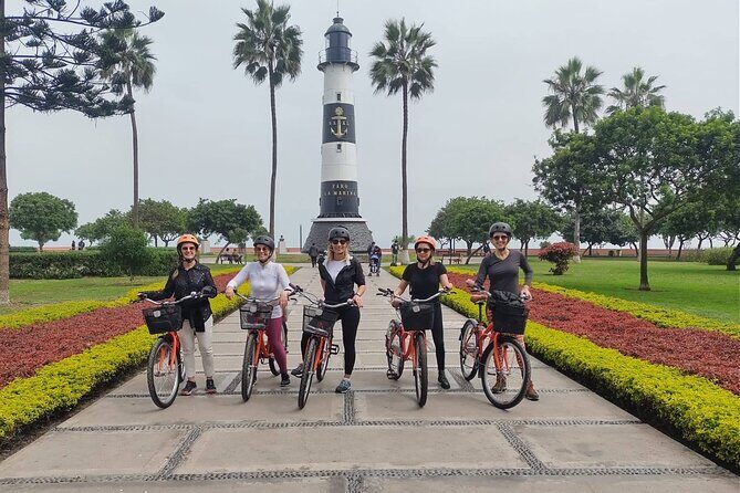Best Peruvian food bike Tour in Lima - Coastal ride to the Marine Lighthouse: Larco family stories and ocean views