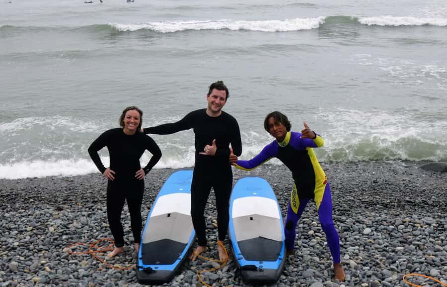 Budget Friendly Surf Class - All Equipment Included - Warm-up, stretching, and dry-land moves that build confidence