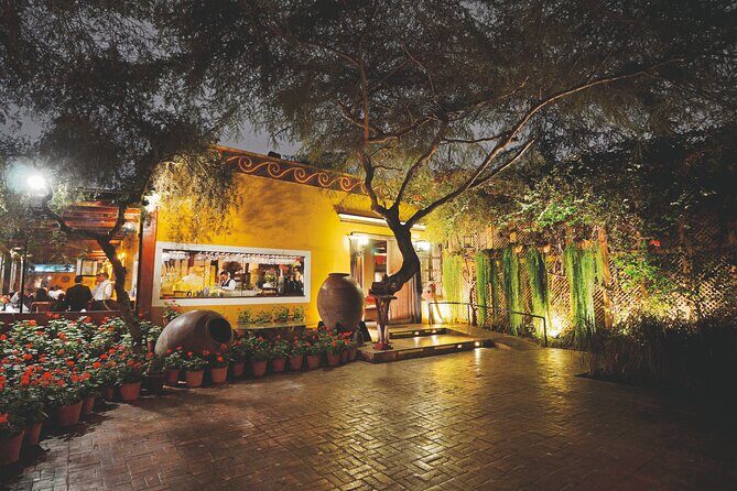 Dinner at the Huaca Pucllana Restaurant - Menu Choices for Celiacs, Vegans, and Vegetarians