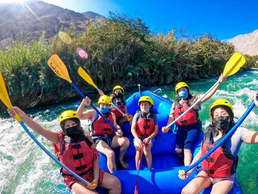From Lima | Lunahuana River Rafting | Adventure in Canete - Canete River rafting plus ATV/canoeing/canopy options