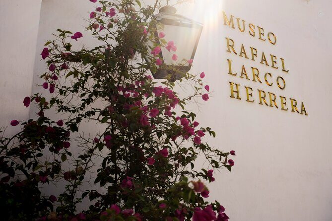 Half-Day Private Lima City Tour and Larco Museum - Museo Larco: Pre-Hispanic Gold and Silver, Plus Erotic Art