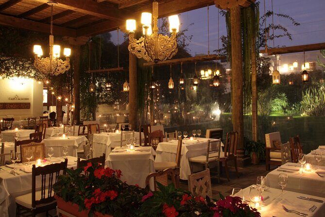 Larco Museum Tour & Gastronomic Experience with rountrip transfer - Service pace: what to do if your dinner feels slow
