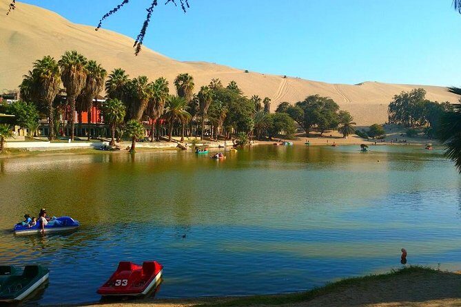 Lima: Ballestas Islands, Winery & Huacachina Oasis Private Tour - Huacachina Oasis: buggy rides, sandboarding, and sunset photos