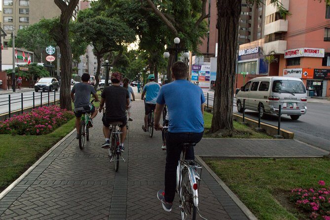 Lima Bike Tour Miraflores Barranco - Puente de los Suspiros: the Bridge of Sighs moment
