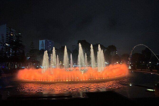 Lima by night including Catacombs & Water Show Tour - A tunnel walk and church interiors: the practical surprises