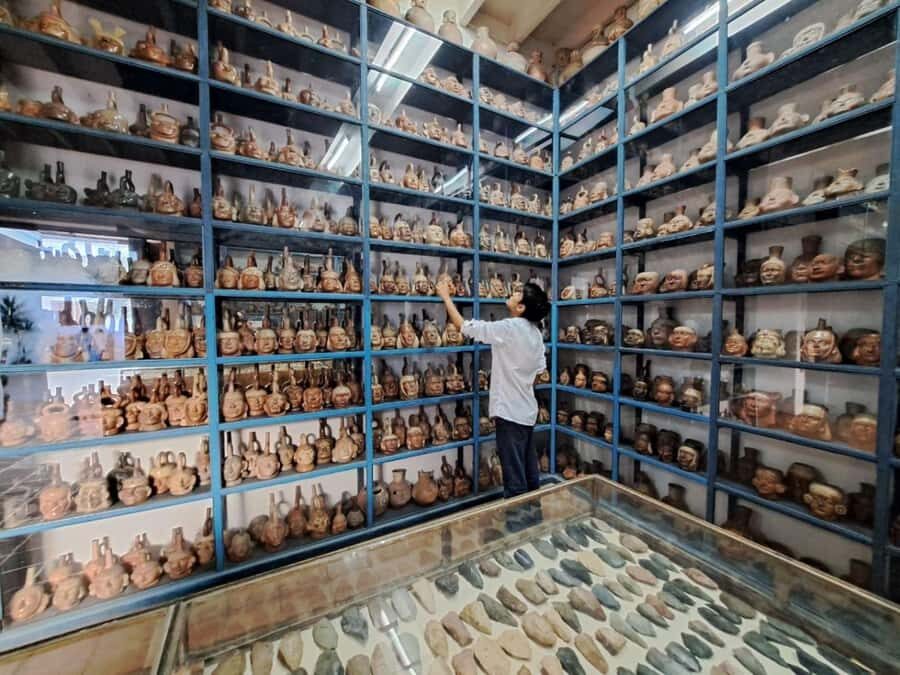 Lima city tour: Larco Museum and Huaca Pucllana - Private pickup and a guide who keeps the story straight