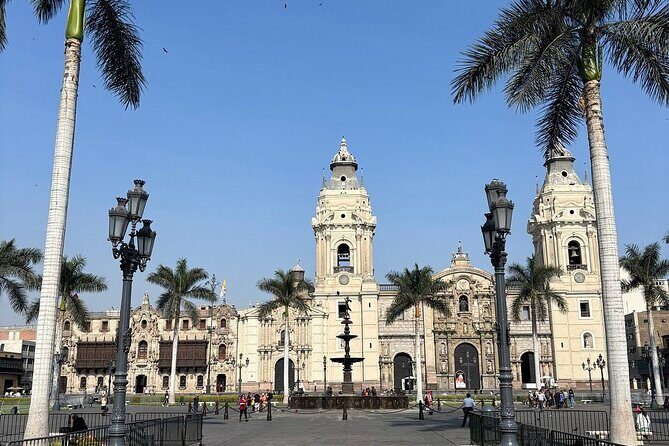 Lima City Tour with Pisco Sour and Catacombs - Huaca Pucllana Outside Look: A Pre-Inca Pyramid in the Middle of Lima