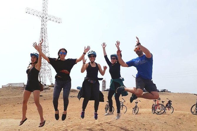 Lima Coastal Bike Tour to Morro Solar & Jesus Statue Viewpoint - Statue of Jesus viewpoint and the El Morro summit hike: this is the real test