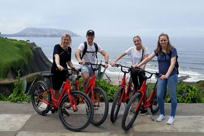 Lima Coastal Bike Tour to Morro Solar & Jesus Statue Viewpoint - Bikes, water refill, and the photo/video package