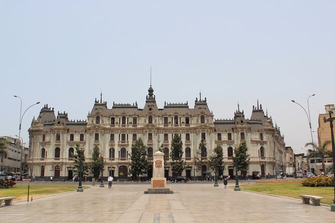 Lima Cultural City Tour & Catacombs Museum Visit (Small Group) - Plaza San Martín: independence monuments and neoclassical curb appeal