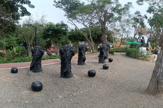 Lima Electric Bicycle Tours (Miraflores - Barranco 13 km) - Puente de los Suspiros and Barranco parks: street art, church views, and the bridge moment
