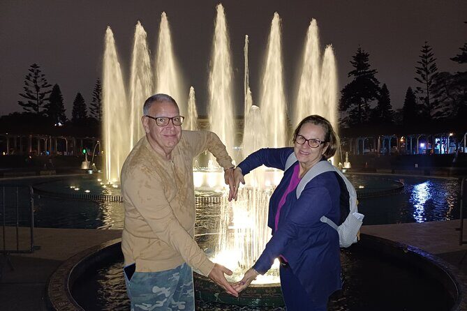 Lima Evening Tour: Magic Water Circuit & Fountain Show - Food and drinks: plan dinner around the tour