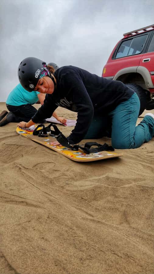 LIMA: HALF-DAY SANDBOARDING TOUR - Learning to sandboard: how the instruction works for beginners
