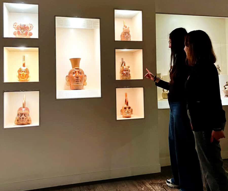 Lima: Larco Museum Entry Ticket & Guided Tour with Pickup - The ceramics room on offerings and human sacrifice before the Incas