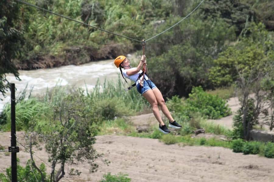 Lima: Lunuhuaná Extreme All In + Cerro Azul + Rafting + ATV + Canopy - Catapalla Bridge: The Calm Photo Stop With Real View Time
