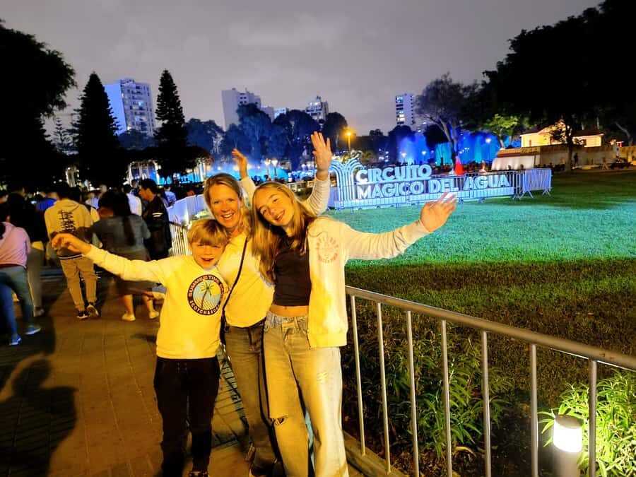 Lima: Magic Water Circuit Light Show Tour with Pickup - Getting Picked Up in Lima: Miraflores, Barranco, San Isidro Convenience