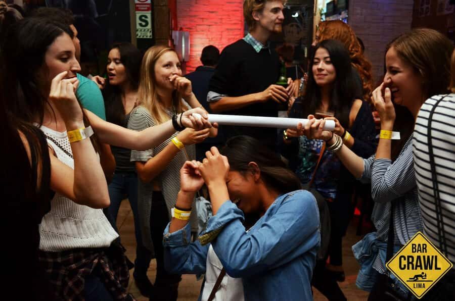 Lima: Miraflores Nightlife Tour with Bar Crawl & Free Shots - Stop Two: another hour of bar games and drink discounts
