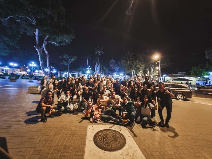 Lima: Party tour Fridays Barranco / Saturdays Miraflores - Plaza Barranco meeting point, then short walks between bars