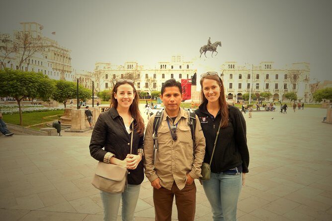 Lima Private City Tour by Car - First Stop Energy: From Pickup Into Parque de la Exposicion