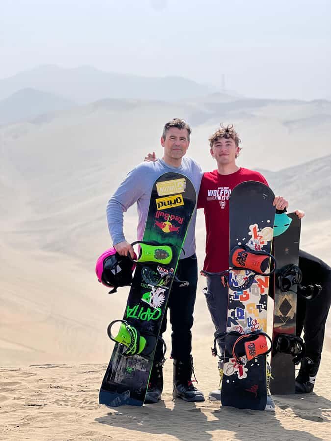 Lima: Sandboarding and Jeep Tour - Riding the dunes: what the 4x4 timing and “re-ride” setup means