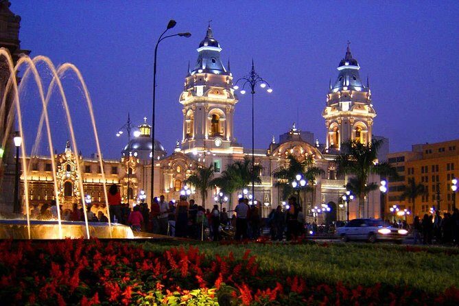 Lima: Water Magic Circuit, Historic Downtown & Catacombs Tour - Circuito Mágico del Agua: Lasers, Music, and 80-Meter Jets