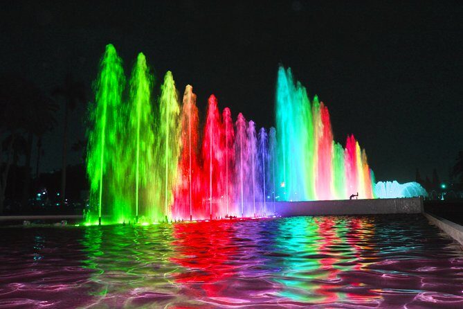 Magic Fountains Park & Barranco Tour by Night (Small Group) - Timing and pacing: a 6:00 pm start that keeps things relaxed