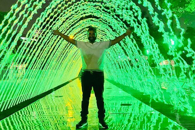 Magic Water & Laser Light Show Including Pickup And Drop-Off - The guided walk: learning the symbols behind the fountains