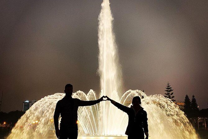 Magical Fountains of Lima Tour - Magic Water Circuit at Reserve Park: what the show is really like
