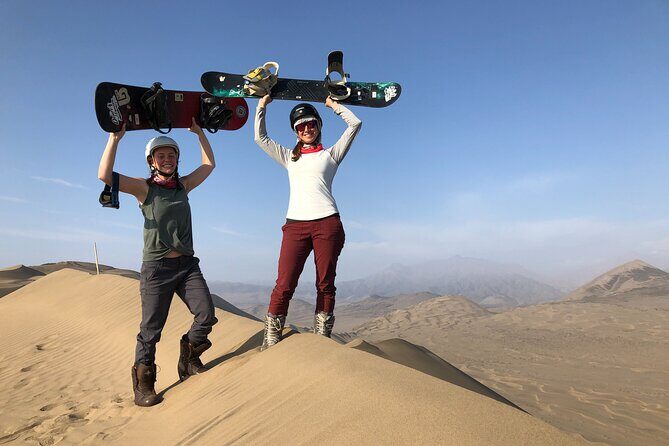 National Park Lomas de Ancón Sandboarding / Sledding and Off road - Truck Lift at the Bottom: Why This Design Works