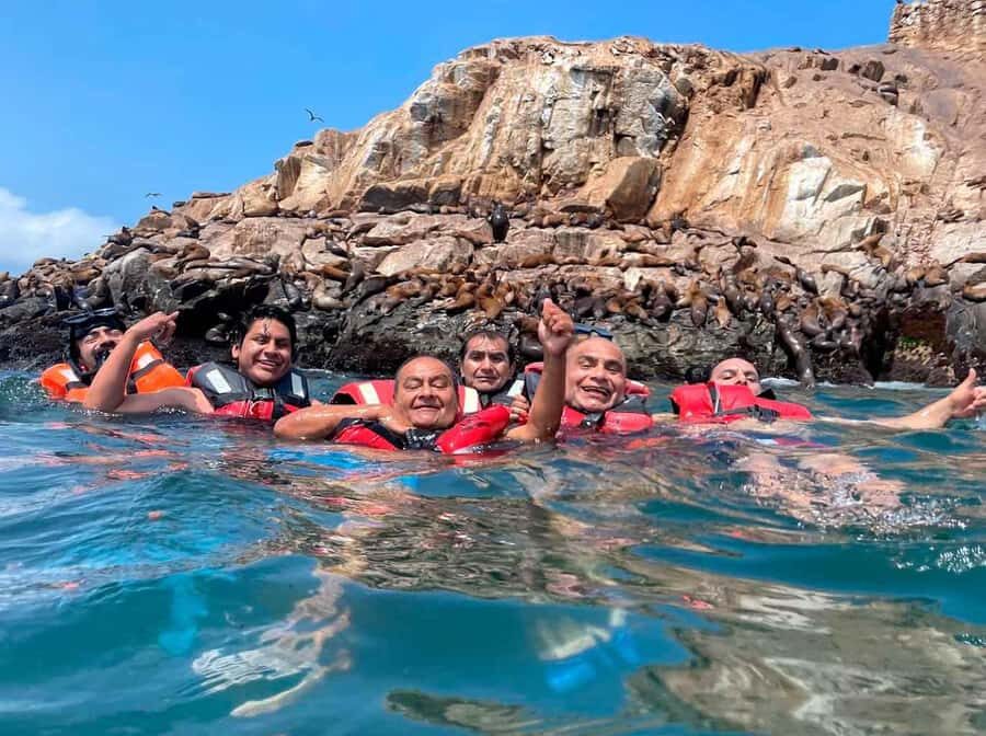 Palomino Islands Yacht Tour and swim alongside the sea lions - San Lorenzo Island: the guided nature reserve stop that sets the tone