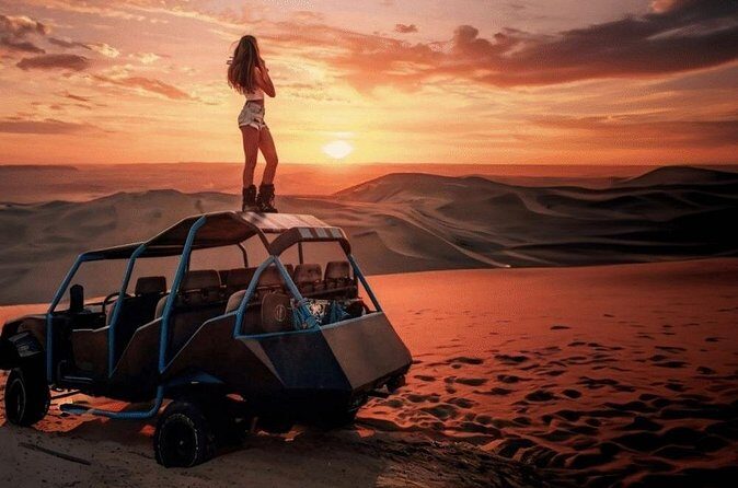 Paracas - Ica - Huacachina (shared service) - Stop 3: Parque Chino de Miraflores with another drone clip