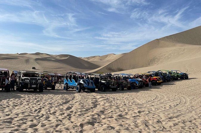 Premium Full Day to Ballestas Islands & Huacachina Oasis - Huacachina Oasis: sandboarding and buggy rides in the desert