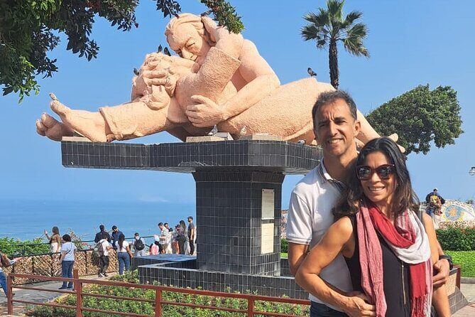 Private City Tour in Lima - El Parque del Amor in Miraflores: sea views and a love-park backstory