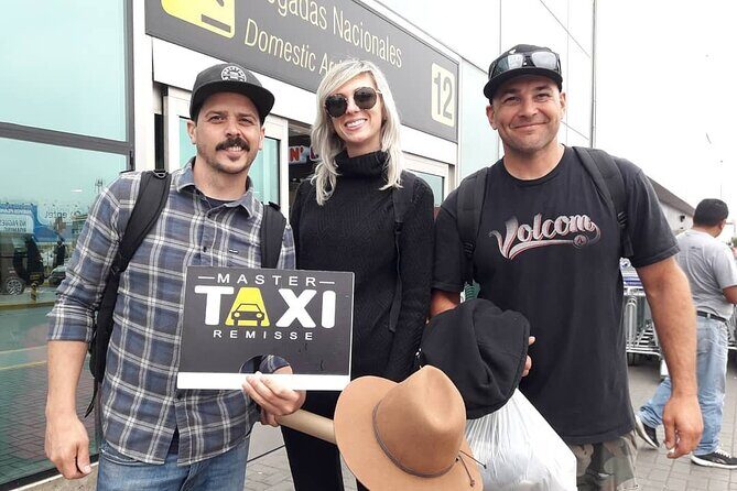 Private transfers from Lima Airport or to Lima Airport - On return to the airport: 5 minutes early helps, but confirm your reservation time