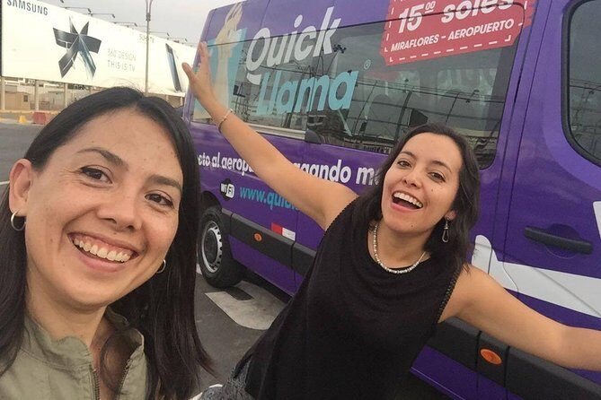 QuickLlama: Door-to-door transfer from Miraflores to Lima Airport - Inside the van: comfort without paying “premium”
