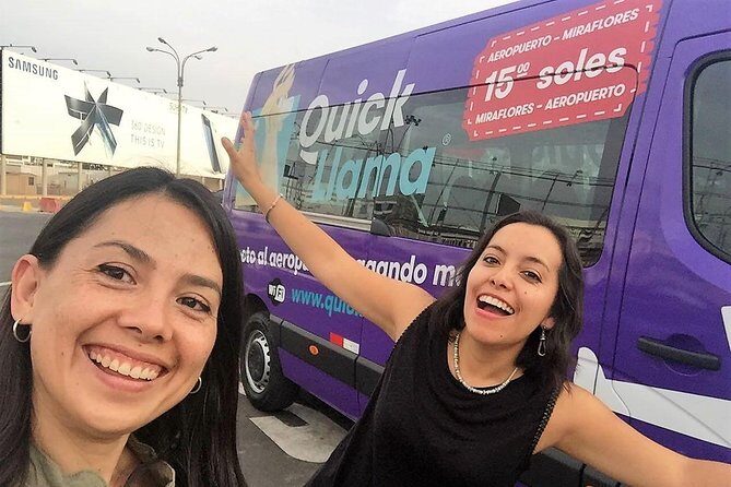 QuickLlama: Transfer from Miraflores Kennedy Park to Lima Airport - Who should book this shuttle—and who might not love it