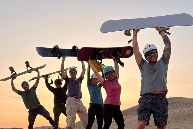 Sandboarding Experience Lima Includes Boots, Bindings & Helment - Sandboarding lesson: learn small dunes first, then level up