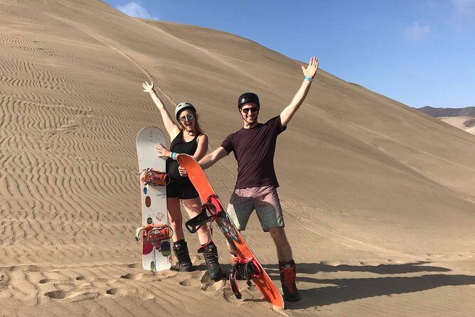 Sandboarding Experience Lima Includes Boots, Bindings & Helment - What’s included (and what you’ll need to bring to the table)