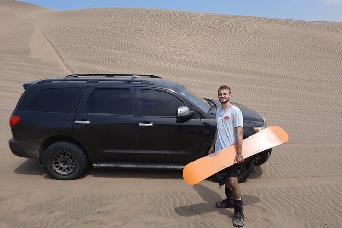 Sandboarding Experience Lima Includes Boots, Bindings & Helment - Equipment + briefing: you get set up without friction