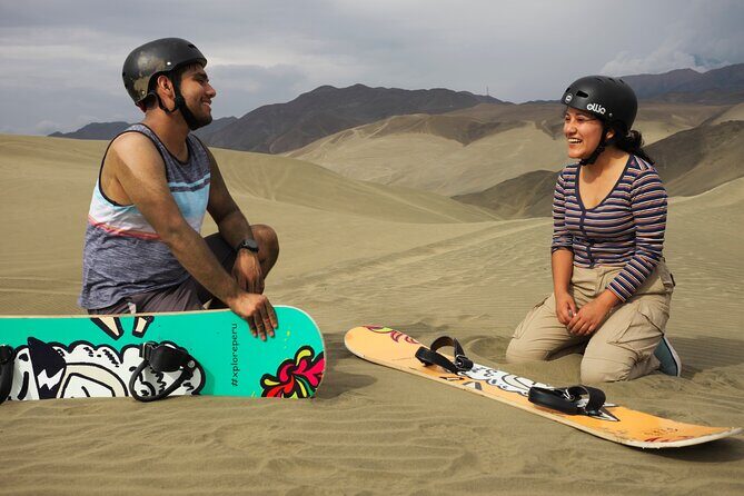 Sandboarding in Lima with Picnic and Pick up - The Dune Circuit Before Sandboarding: Building Adrenaline Without Rushing You