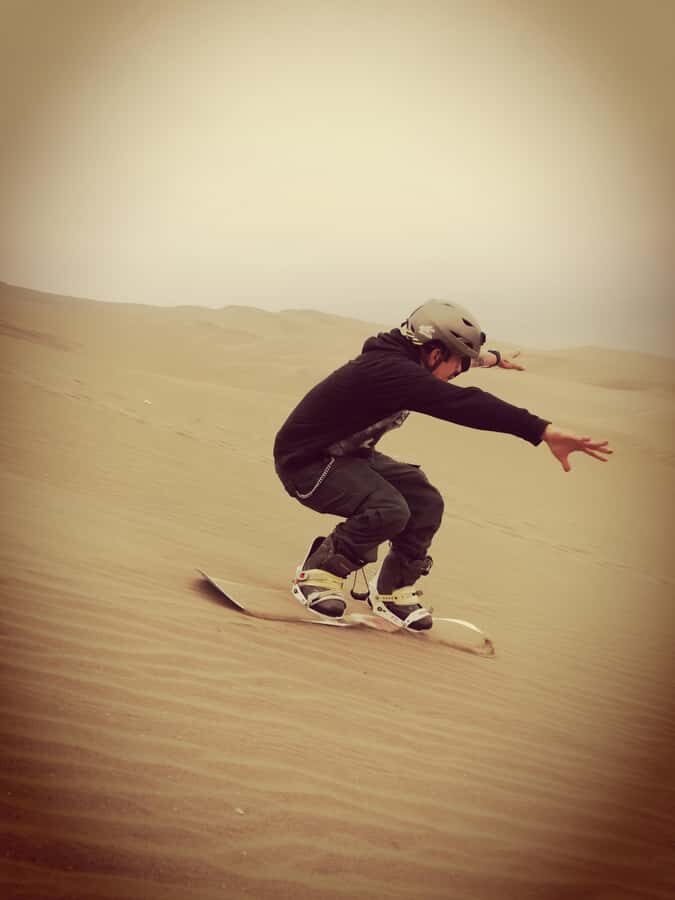 Sandbording in Lima - Hitting the Sand: What 2.5 Hours on the Dunes Really Adds Up To
