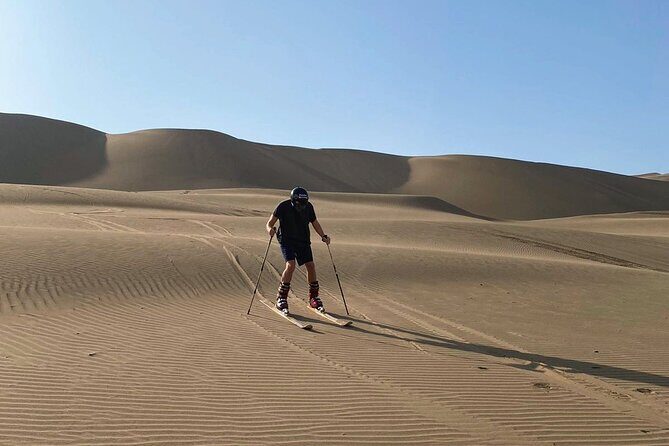 Skiing on sand and off road in Lima (National Park Lomas de Ancón) - How long is the day, and when should you schedule it?