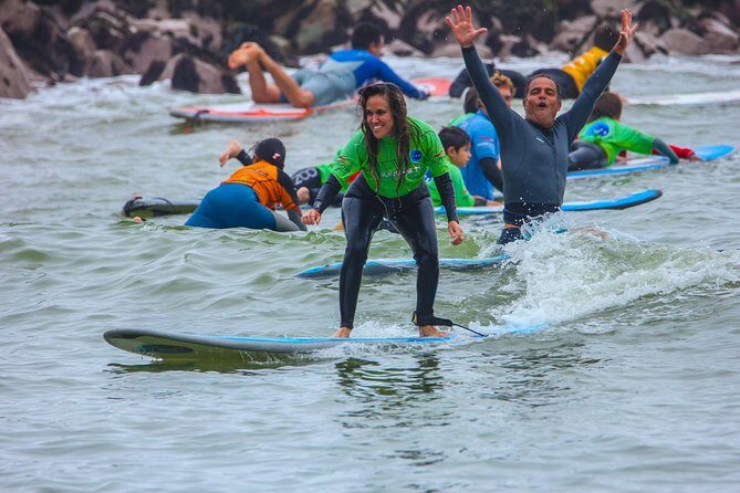 Surf lessons in Lima, Peru surf lessons best experience - What Your 90 Minutes Looks Like Once You Meet at Circuito de Playas