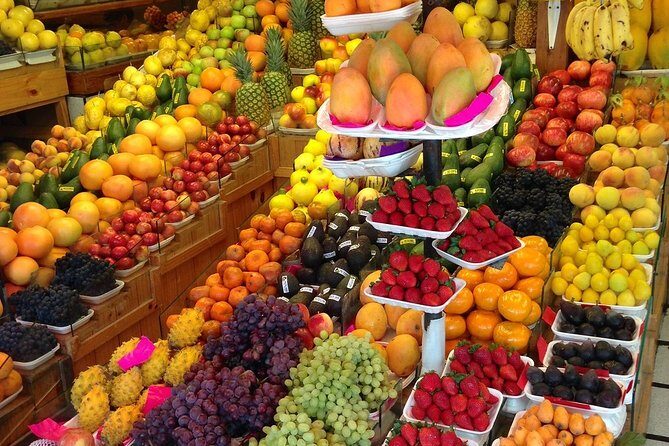 Try the Peruvian flavor + pisco sour class in the historic center of Lima - Stop 2: Surquillo Market, where Peru’s ingredients show up fast