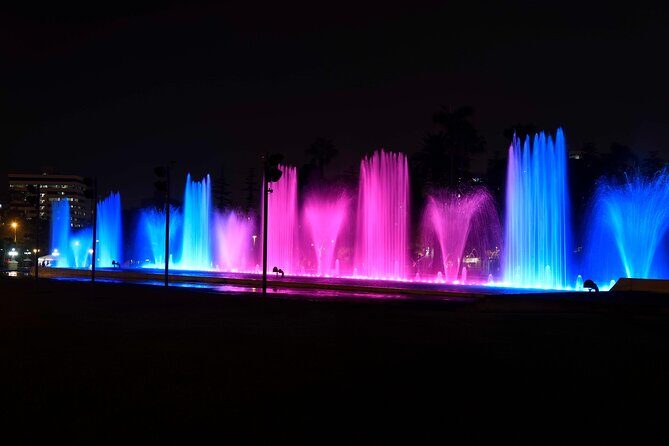 Water Magic Circuit Lima Night Tour by Panoramic Bus - The 3-hour loop back to Miraflores